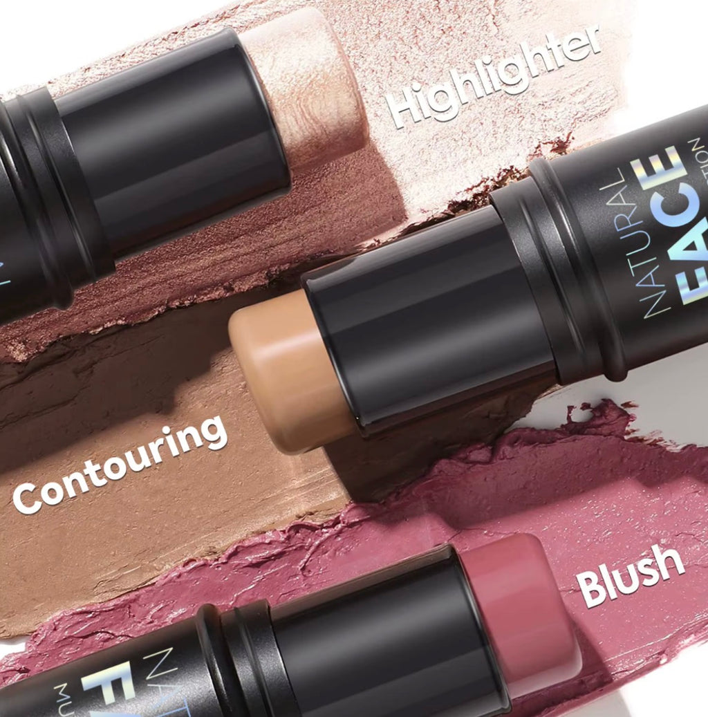 contour stick makeup for woman